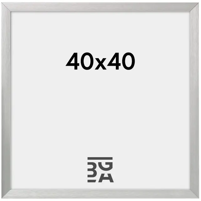 Walther Rahmen Chair Silber - 40x40 cm