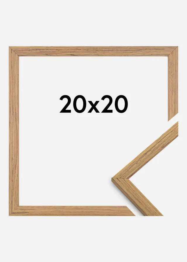 Galleri 1 Rahmen Edsbyn Teak 20x20 cm