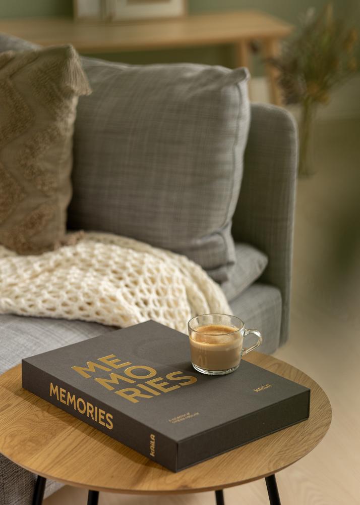 KAILA KAILA MEMORIES Black XL - Coffee Table Photo Album - 60 Bilder i 11x15 cm