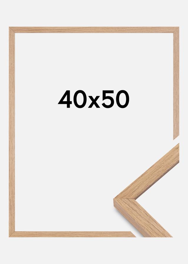 Mavanti Bilderrahmen Montgomery Matt Antireflexglas Eiche 40x50 cm