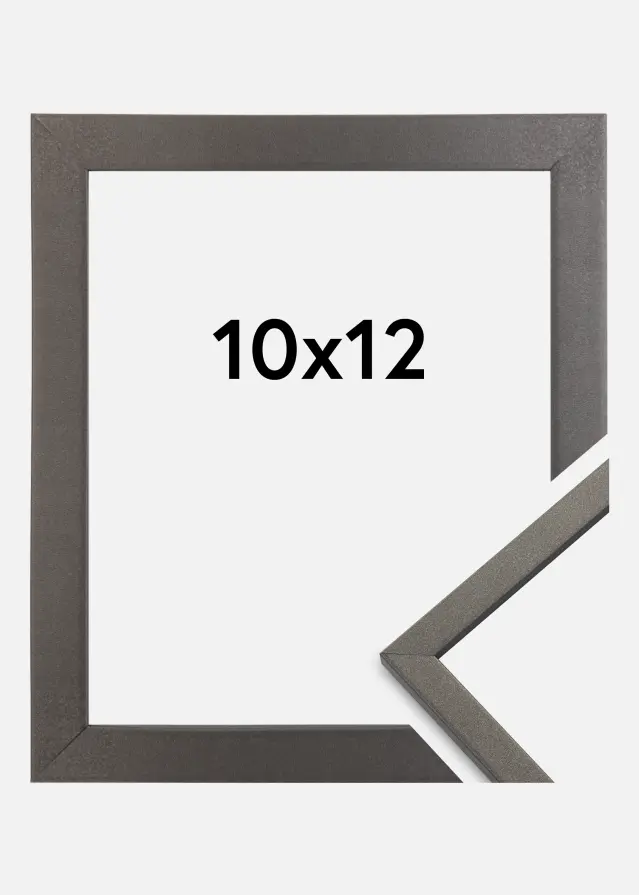 Galleri 1 Rahmen Edsbyn Graphitgrau 10x12 cm