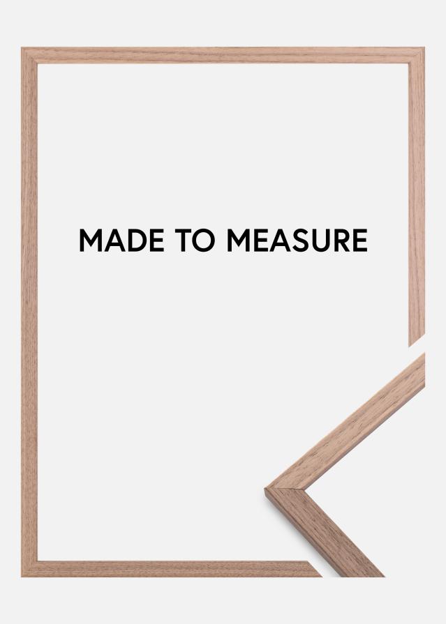 Ramverkstad Rahmen Edsbyn Ljus Walnuss - Größe nach Wunsch