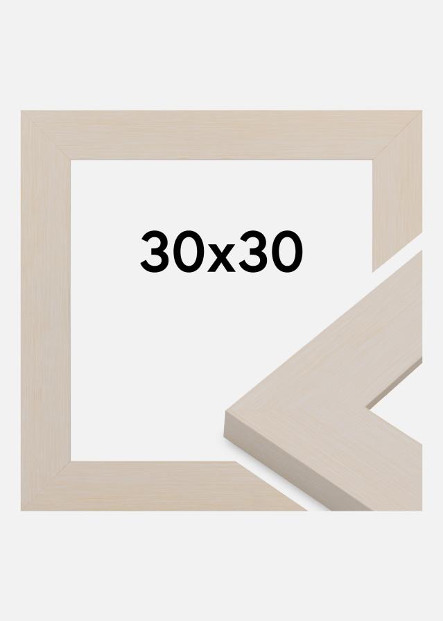 Jämtlands Ramfabrik Rahmen Pembrokeshire Acrylglas Weiß 30x30 cm