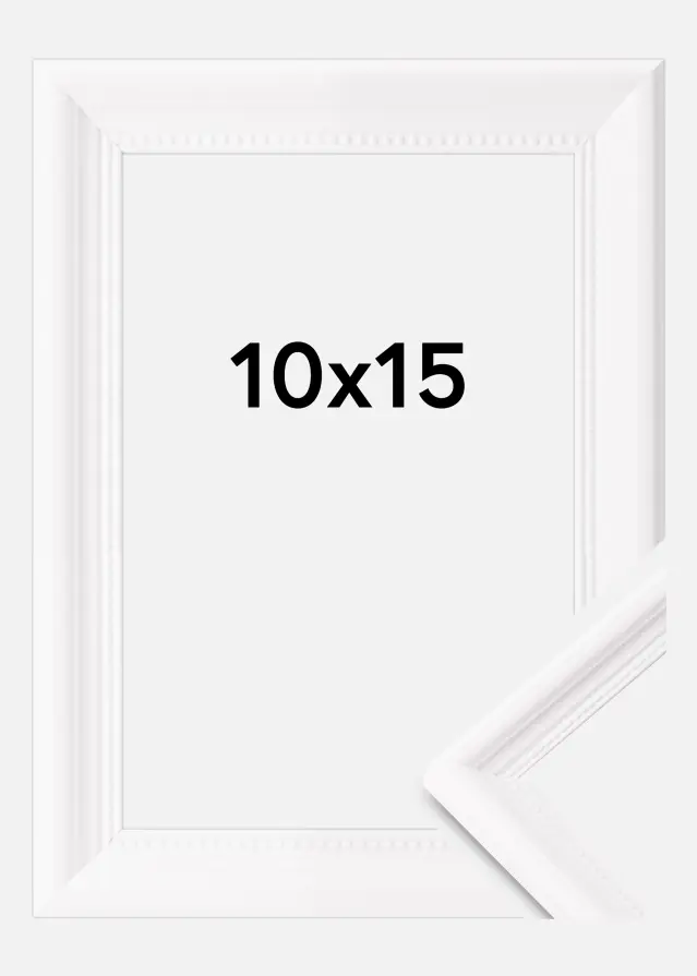 Artlink Rahmen Gala Acrylglas Weiß 10x15 cm