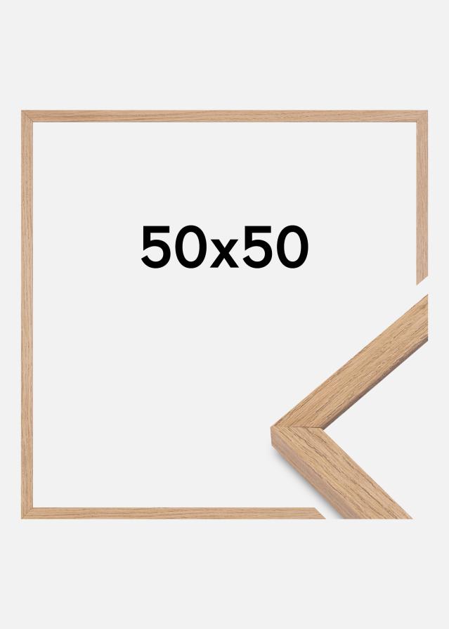 Mavanti Bilderrahmen Montgomery Matt Antireflexglas Eiche 50x50 cm