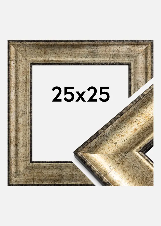 Galleri 1 Rahmen Saltsjöbaden Acrylglas Antik-Gold 25x25 cm