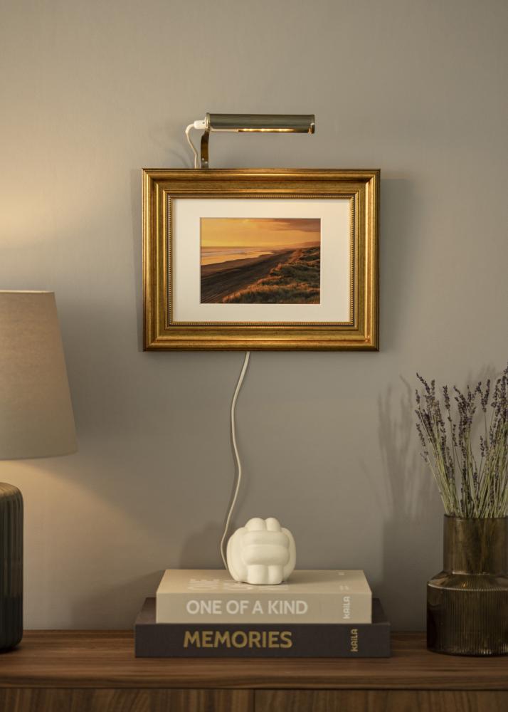 Eklunds metall Eklunds Art 1 Bildbeleuchtung - Antik-Messing