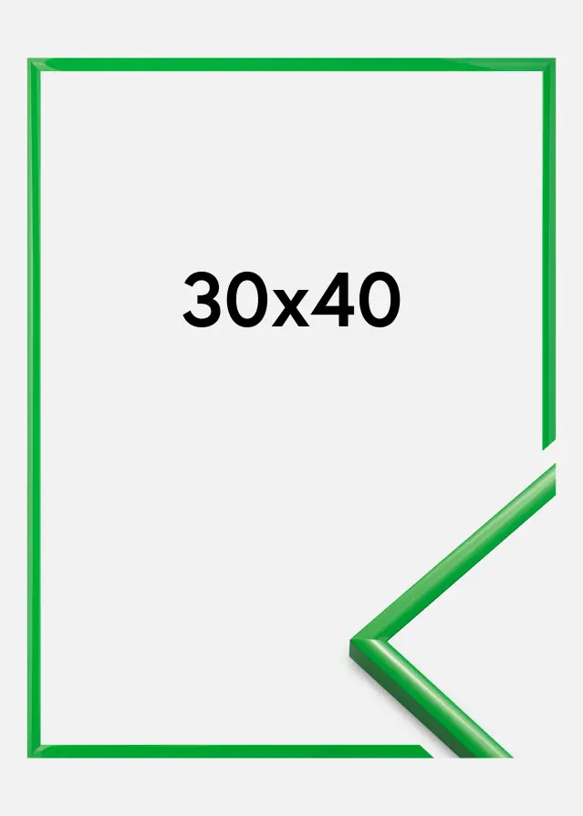 BGA Rahmen New Lifestyle Acrylglas Grass Green 30x40 cm