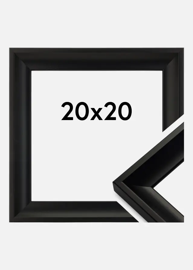 Galleri 1 Rahmen Öjaren Schwarz 20x20 cm