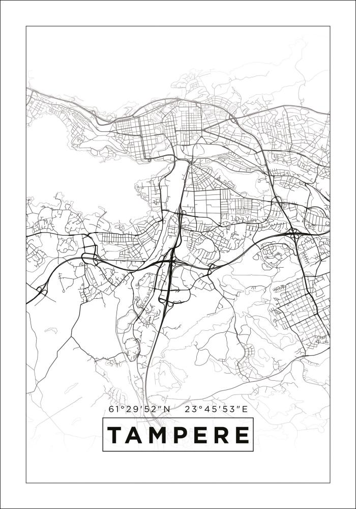 Bildverkstad Map - Tampere - White