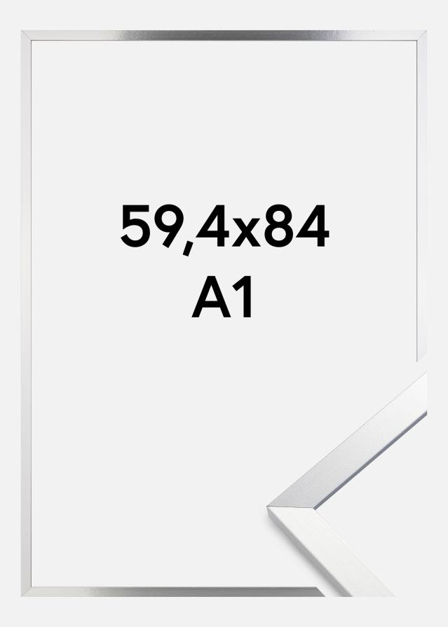 Artlink Rahmen Trendy Acrylglas Silber 59,4x84,1 cm (A1)