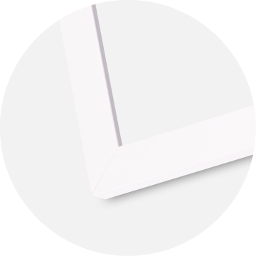 BGA Rahmen Deco Acrylglas Weiß 18x24 cm