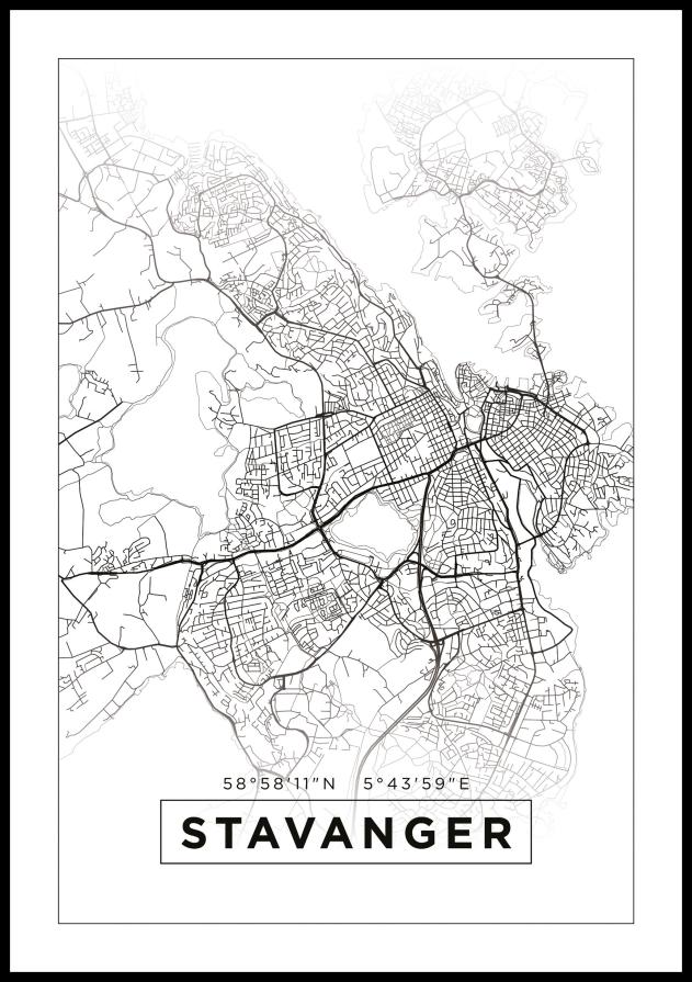 Bildverkstad Map - Stavanger - White