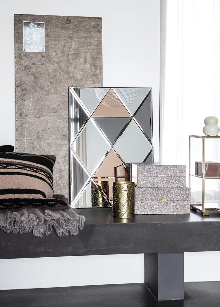 House Doctor Spiegel House Doctor Rhomb 50x70 cm