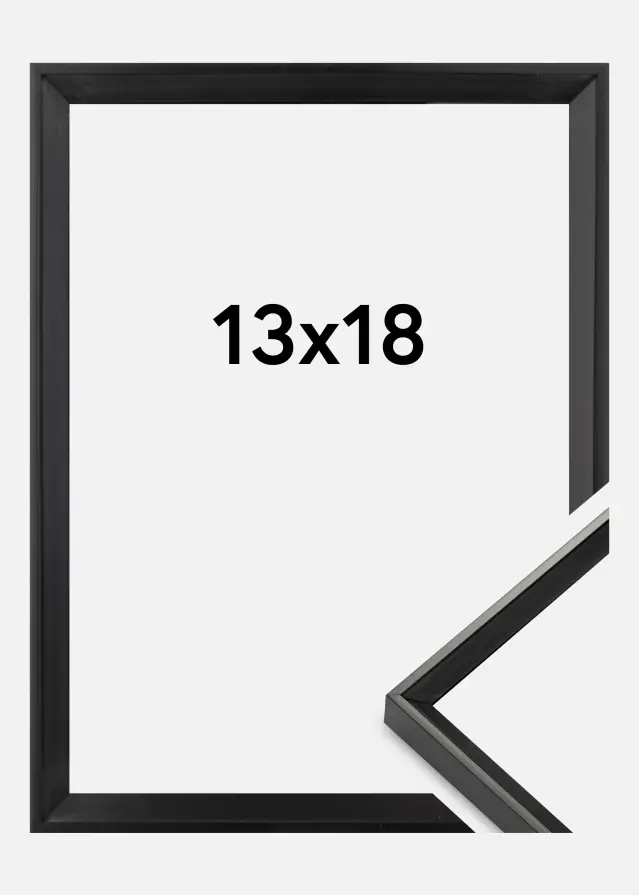 Walther Rahmen Desire Acrylglas Schwarz 13x18 cm