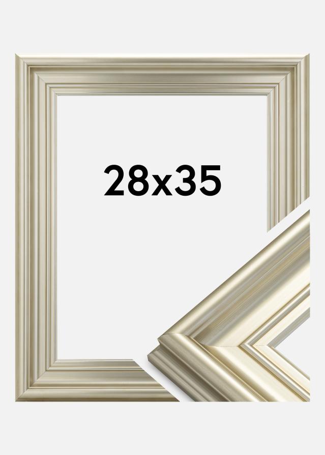 Ramverkstad Rahmen Mora Premium Silber 28x35 cm