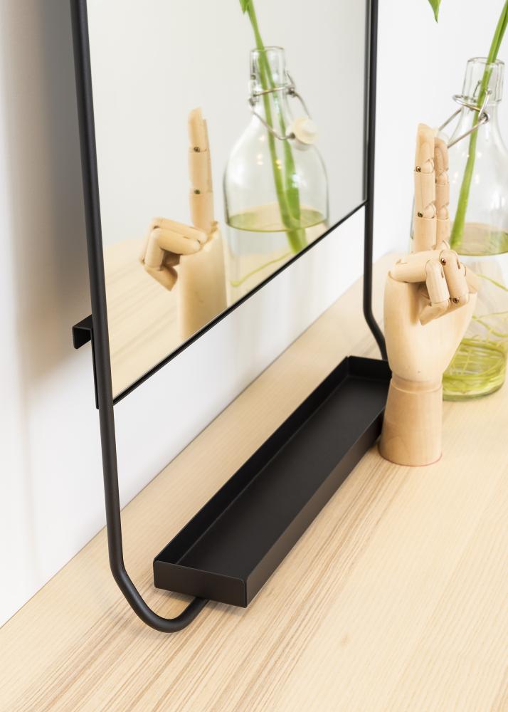 House Doctor Spiegel House Doctor Chic Schwarz 45x110 cm