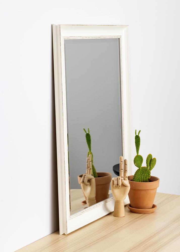 Estancia Spiegel Ullriksfors Weiß 60x80 cm