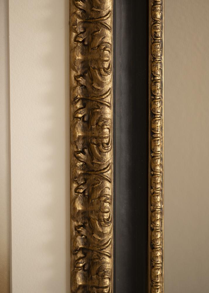 Ramverkstad Rahmen Drottningholm Gold - Größe nach Wunsch