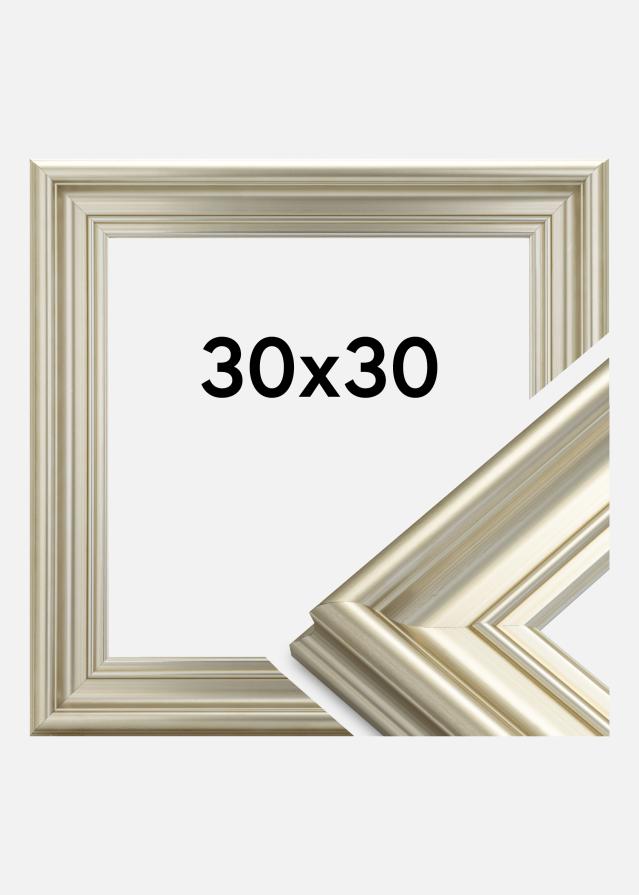 Ramverkstad Rahmen Mora Premium Silber 30x30 cm