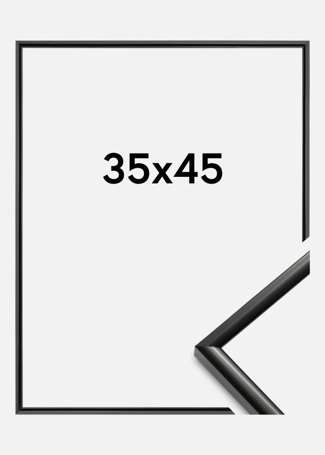 BGA Rahmen New Lifestyle Acrylglas Schwarz 35x45 cm