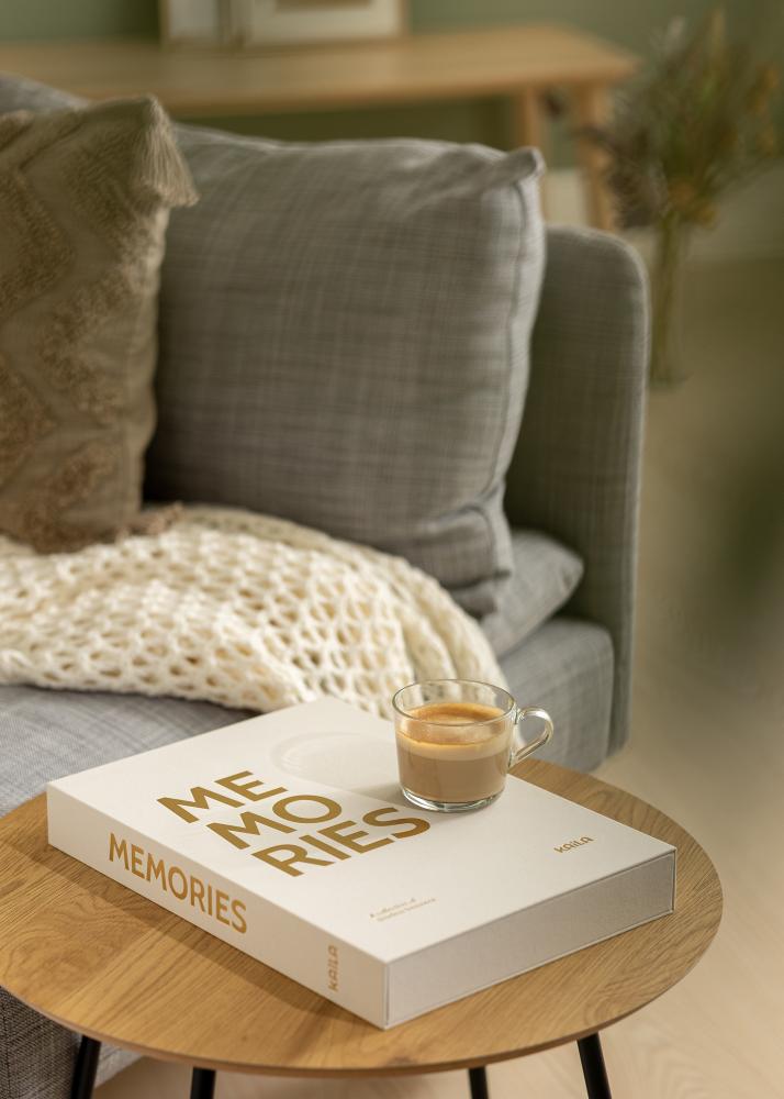 KAILA KAILA MEMORIES Warm Grey XL - Coffee Table Photo Album - 60 Bilder i 10x15 cm