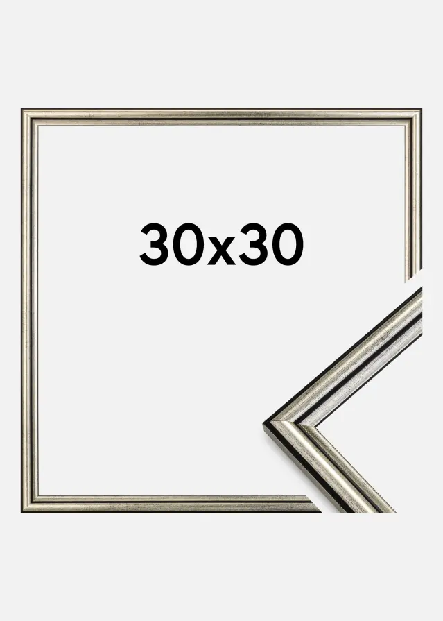 Galleri 1 Rahmen Horndal Acrylglas Silber 30x30 cm