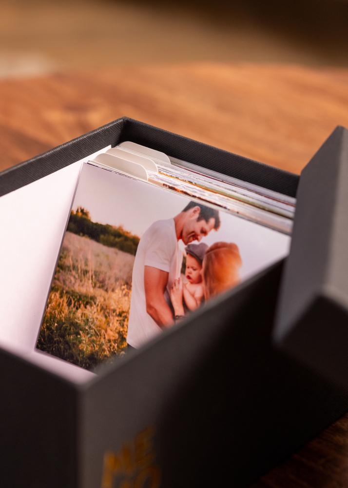 KAILA KAILA MEMORIES Fotobox (700 Bilder in 10x15 cm) - Schwarz