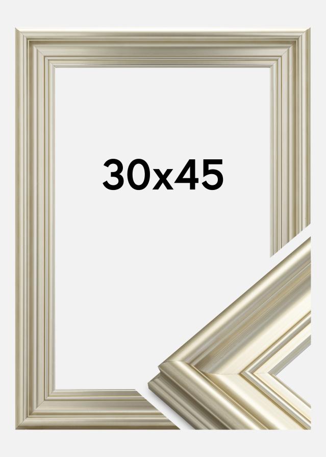 Ramverkstad Rahmen Mora Premium Silber 30x45 cm