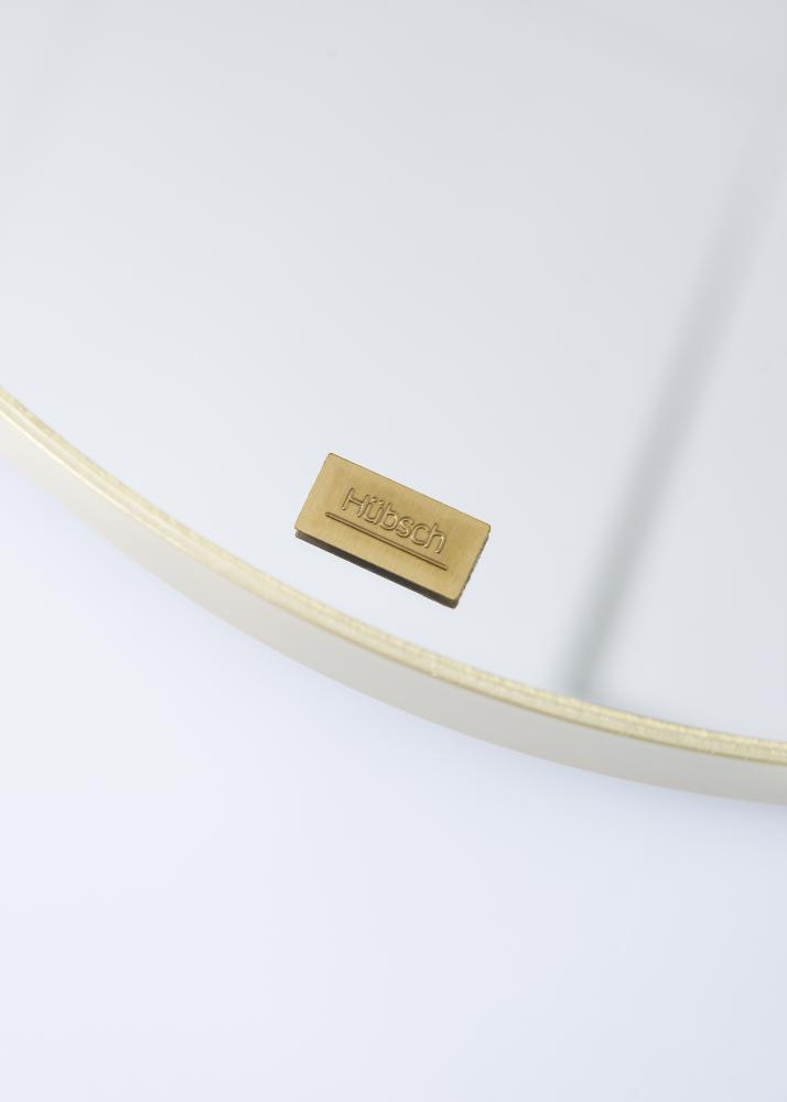 Hübsch Spiegel Messing 40 cm Ø