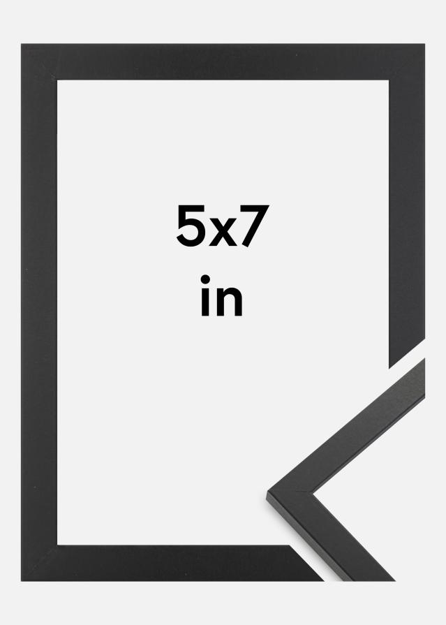 Artlink Rahmen Trendy Acrylglas Schwarz 5x7 inches (12,7x17,8 cm)
