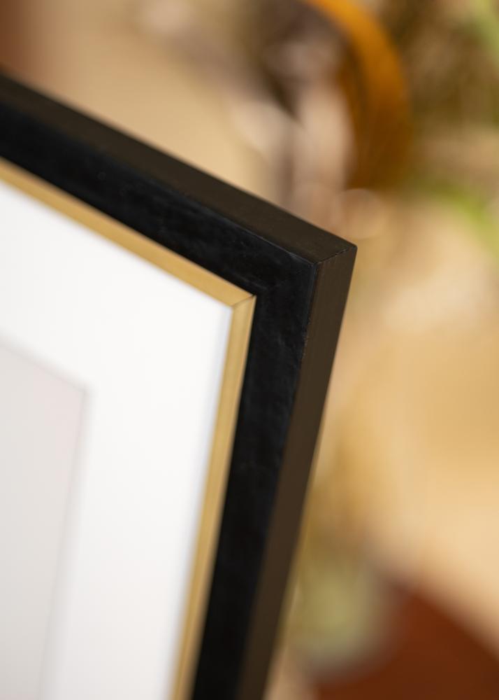 Ramverkstad Rahmen Leonie Schwarz - Größe nach Wunsch