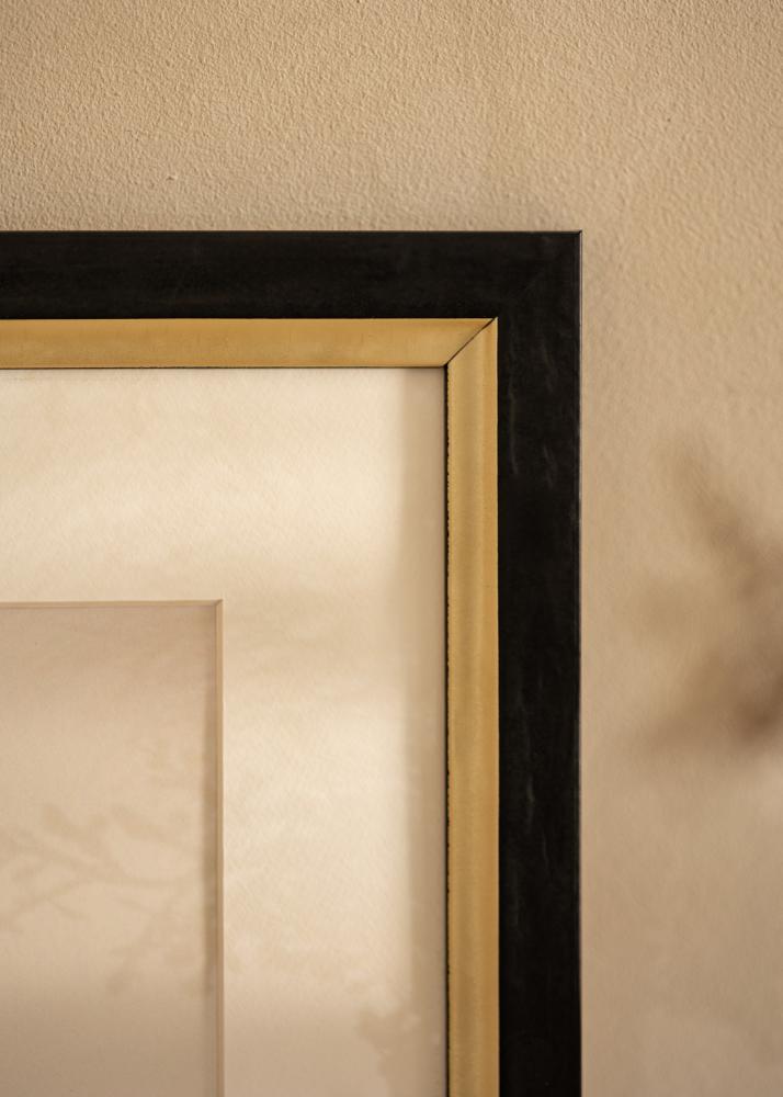 Ramverkstad Rahmen Leonie Schwarz - Größe nach Wunsch