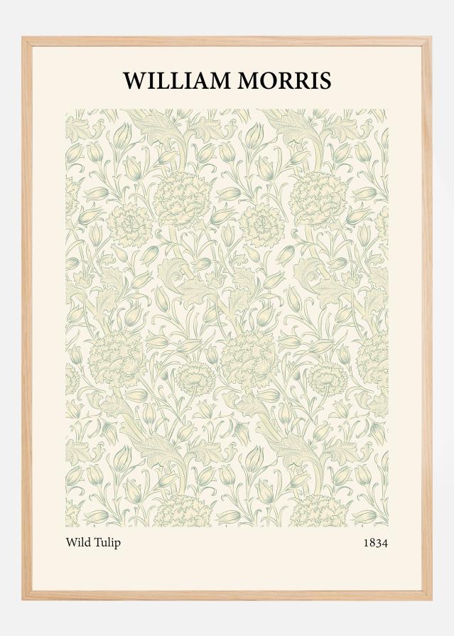 Bildverkstad William Morris - Wild Tulip 4 Poster