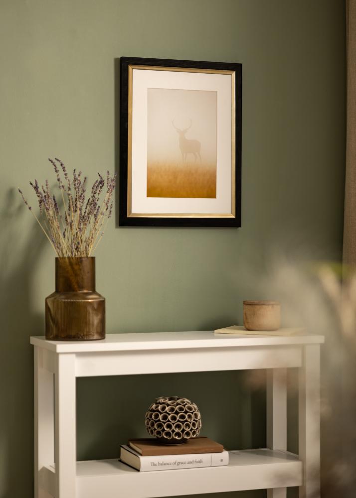 Ramverkstad Rahmen Leonie Schwarz - Größe nach Wunsch