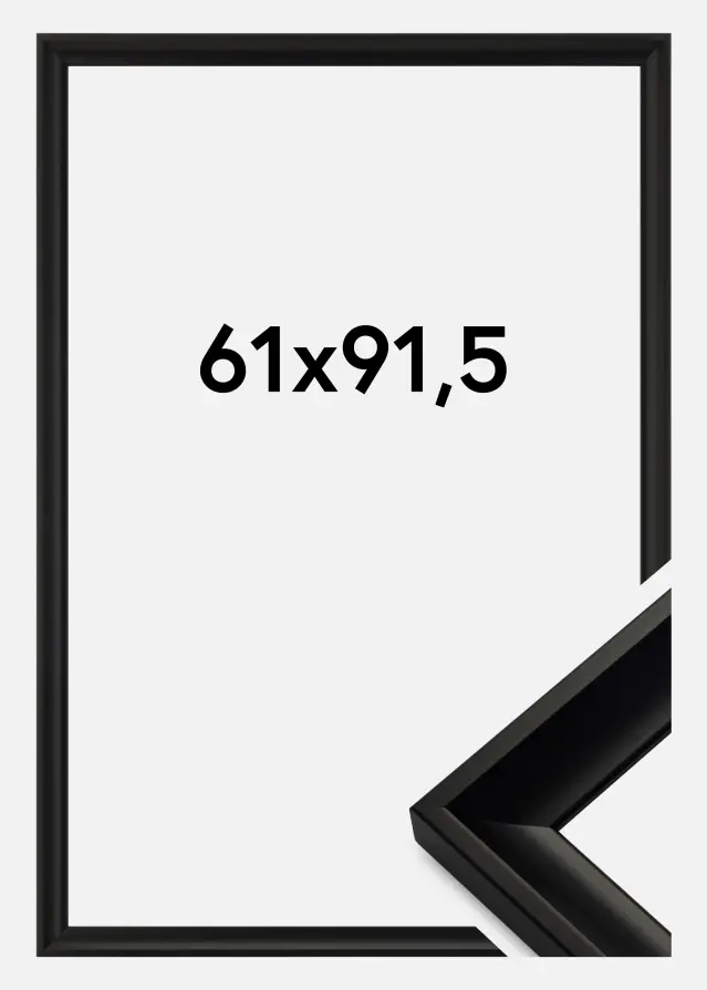 Galleri 1 Rahmen Öjaren Acrylglas Schwarz 61x91,5 cm