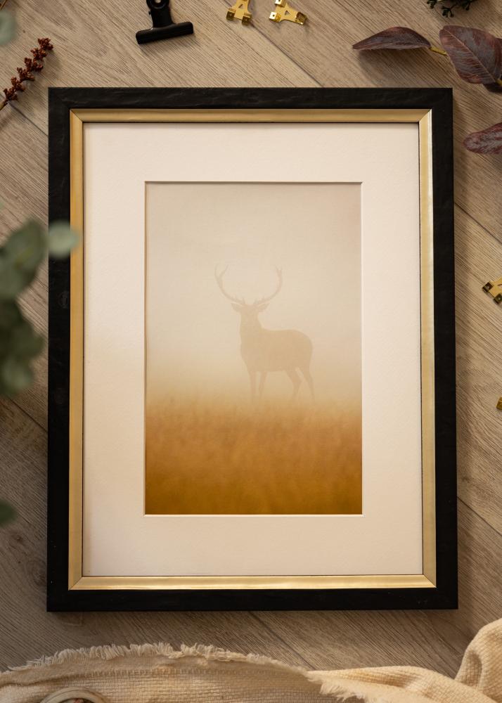 Ramverkstad Rahmen Leonie Schwarz - Größe nach Wunsch