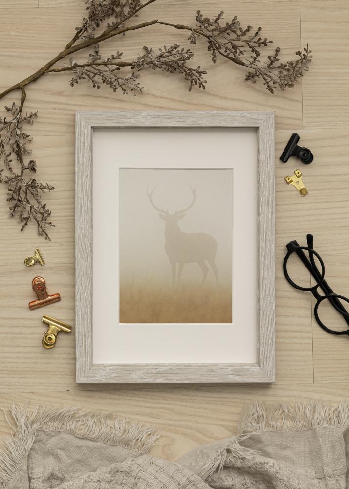 Estancia Rahmen Elegant Box Grau 15x20 cm