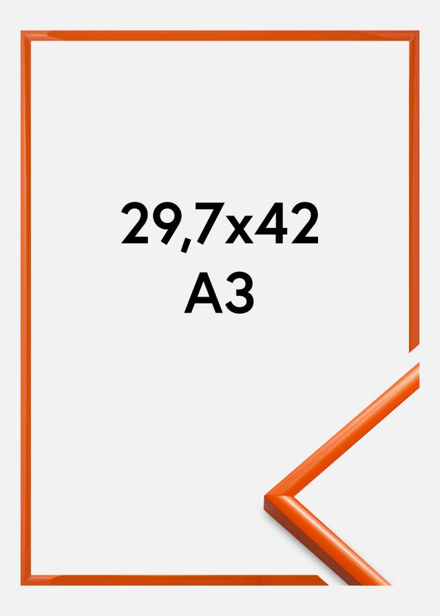 BGA Rahmen New Lifestyle Acrylglas Orange 29,7x42 cm (A3)