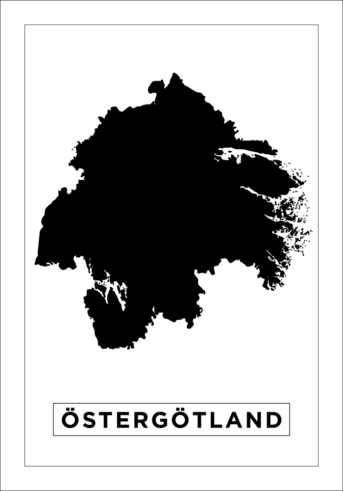 Bildverkstad Map - Östergötland - White