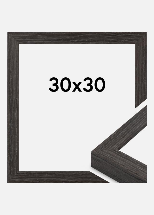 Jämtlands Ramfabrik Rahmen Cotswold Acrylglas Grau 30x30 cm