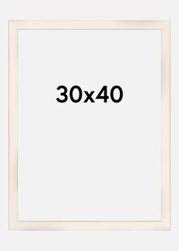  Rahmen Liv Acrylglas Weiß 30x40 cm