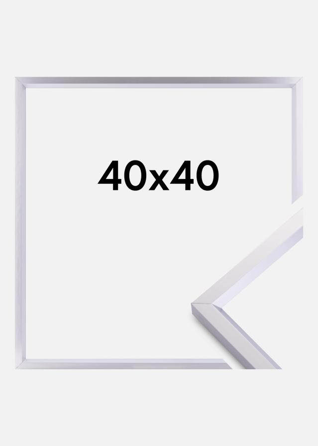 Walther Rahmen Steel Style Silber 40x40 cm