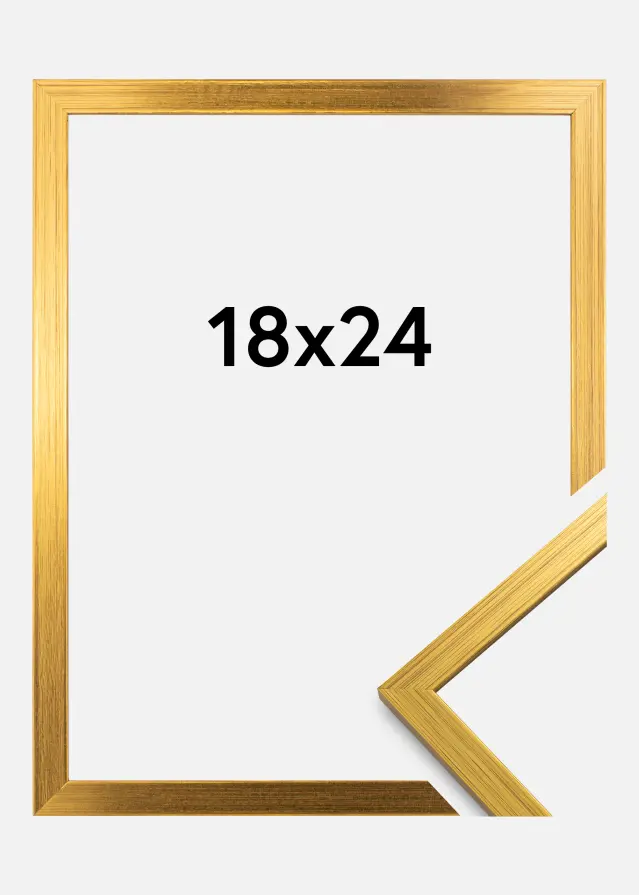 Galleri 1 Rahmen Edsbyn Gold 18x24 cm