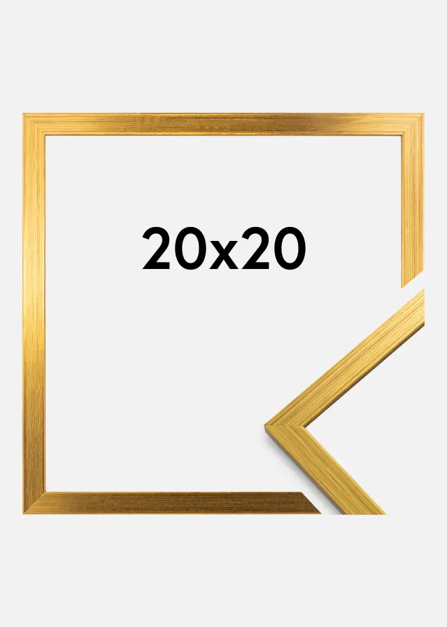 Galleri 1 Rahmen Edsbyn Gold 20x20 cm