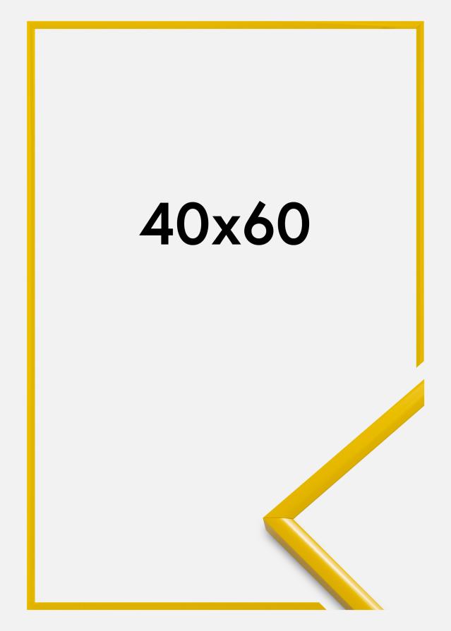 BGA Rahmen New Lifestyle Acrylglas Gelb 40x60 cm