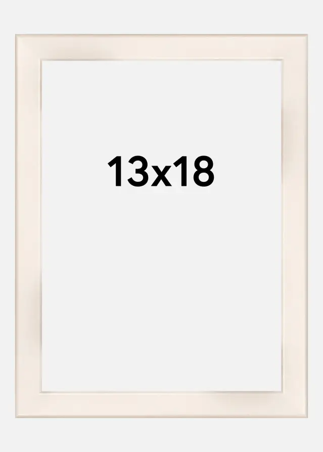 Walther Rahmen Liv Acrylglas Weiß 13x18 cm