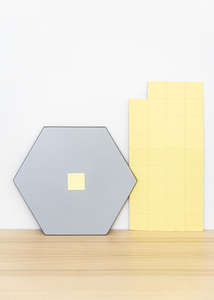 KAILA KAILA Spiegel Hexagon Rose Gold 18x21 cm - 5er-Pack