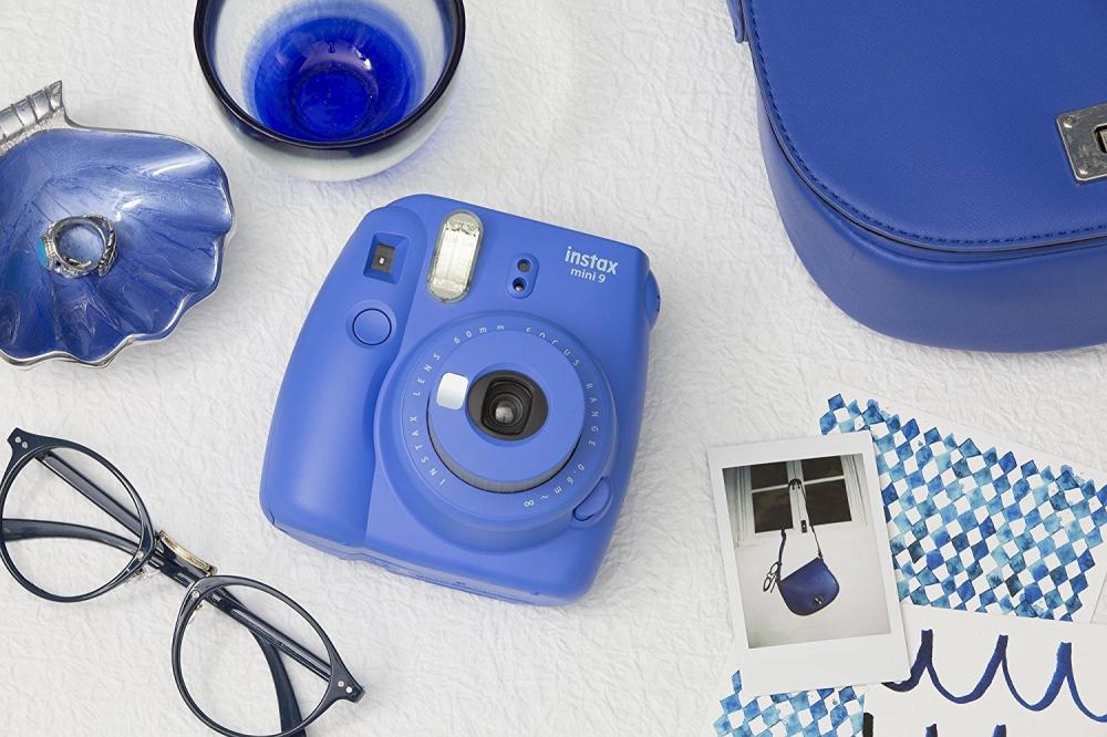 Focus Fujifilm Instax Mini 9 Kamera - Cobalt Blue