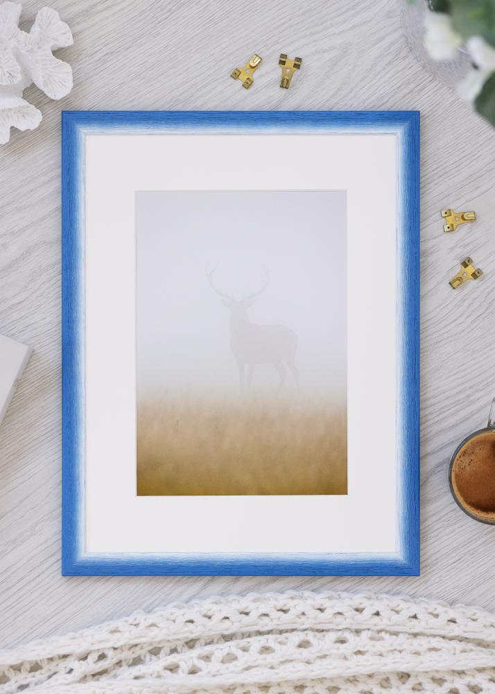 Jämtlands Ramfabrik Rahmen Cornwall Acrylglas Blau 42x59,4 cm (A2)